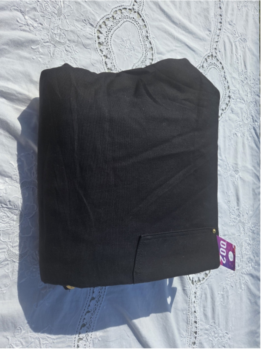 Carhartt R41 BLK Quilt Lined Duck Bib Overalls Black 40x34 DANA #002 - Picture 10 of 10